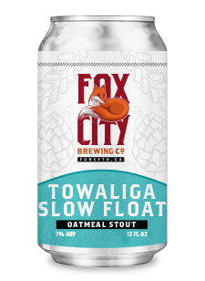 fox city towaliga slow float beer can